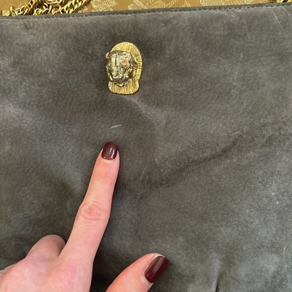 RUTH SALTZ  Vintage Suede Purse - Picture 11 of 14